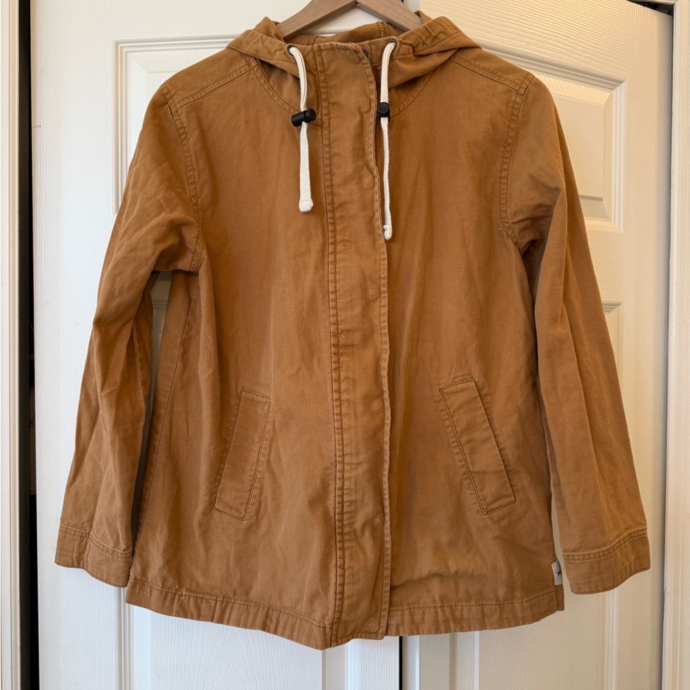 The North Face Shipler Full-Zip Hoodie Cotton Cedar Brown Jacket M - Picture 2 of 10